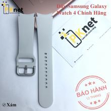 Dây silicon samsung galaxy watch 4 Xám