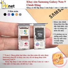 Khay sim Samsung Note 9 2 sim