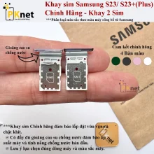 Khay SIM Samsung Galaxy S23 / S23 Plus Chính Hãng