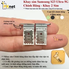Khay SIM Samsung Galaxy S23 Ultra Chính Hãng