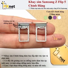 Khay SIM Samsung Galaxy Z Flip5 Chính Hãng