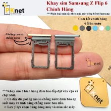 Khay SIM Samsung Galaxy Z Flip6 Chính Hãng