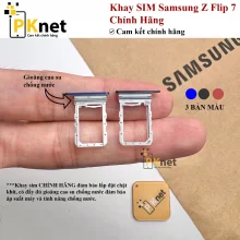 Khay SIM Samsung Galaxy Z Flip7 Chính Hãng