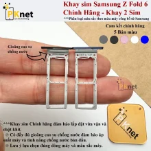 Khay SIM Samsung Galaxy Z Fold6 Chính Hãng 