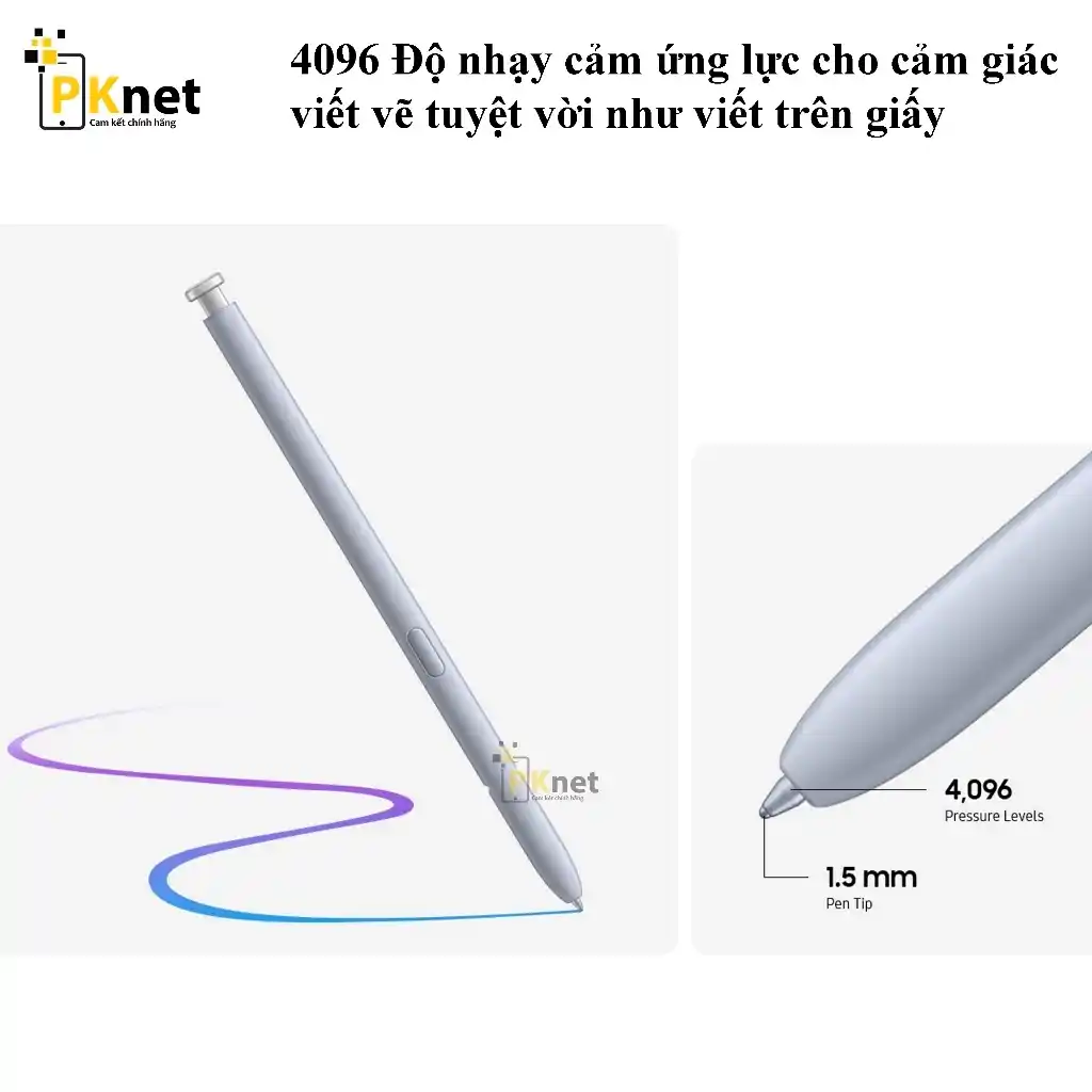Cảm biến lực trên bút S Pen
