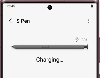 Kết nối S Pen thành công